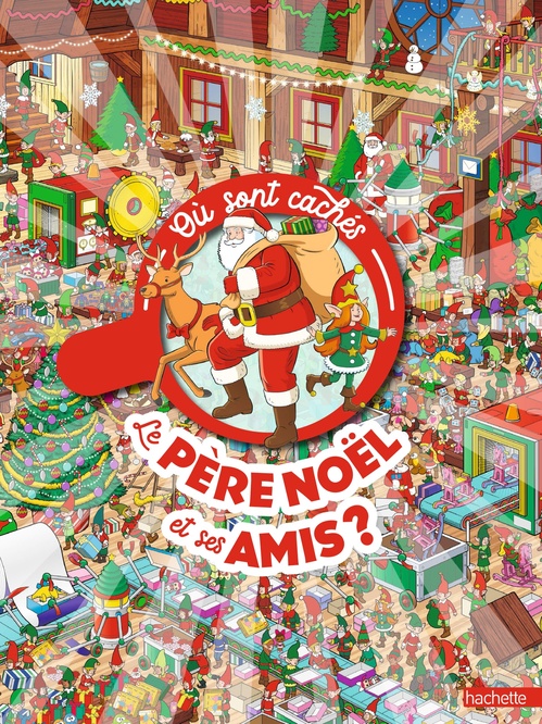 ebook cover of Où sont cachés le père Noël et ses amis ?, by Emmanuelle Caussé