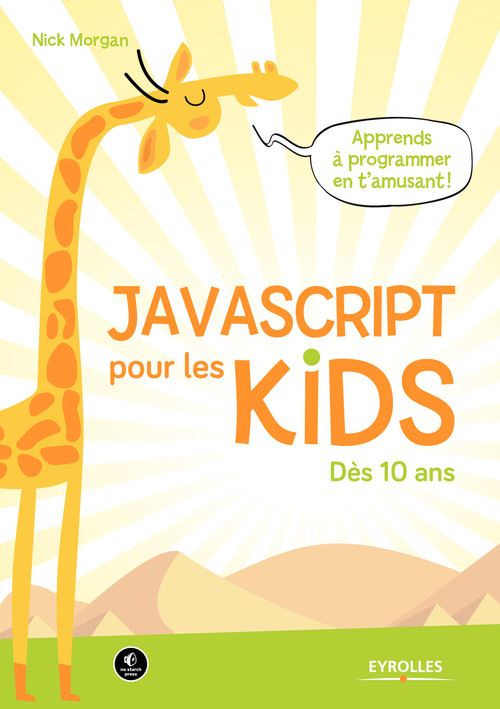 Couverture ebook de JavaScript pour les kids, de Nick Morgan