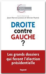 Couverture ebook de Droite contre gauche, de Jean-Hervé Lorenzi