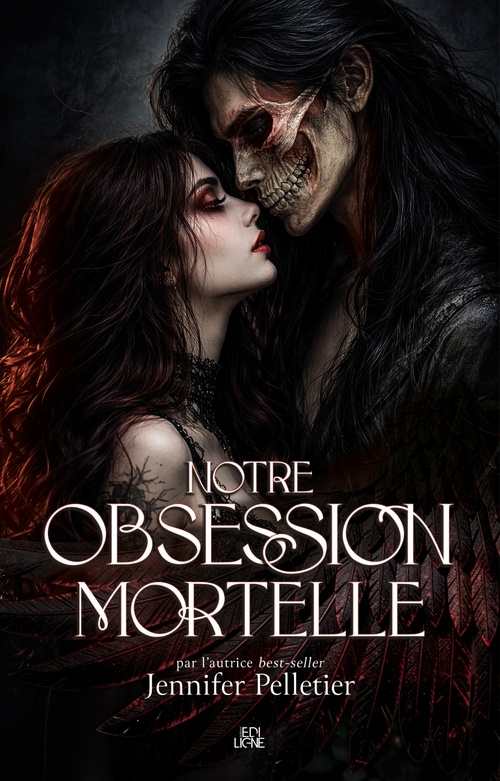 ebook cover of Notre obsession mortelle, by Jennifer Pelletier