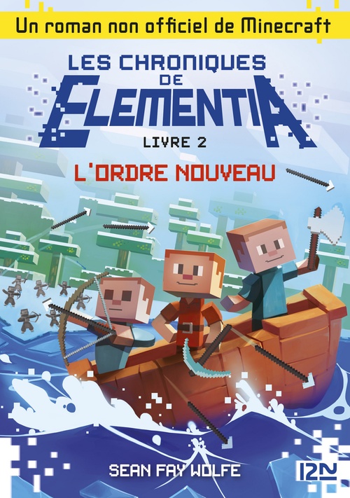 Couverture ebook de Les chroniques de Elementia - tome 2 L'ordre nouveau, de Sean Fay Wolfe