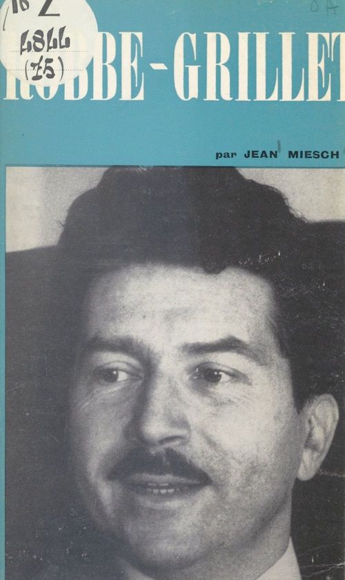 ebook cover of Robbe-Grillet, by Jean Miesch