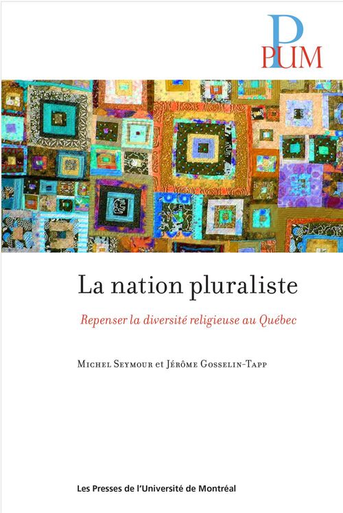 ebook cover of La nation pluraliste, by Gosselin-Tapp