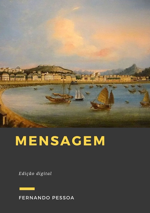 ebook cover of Mensagem, by Fernando Pessoa