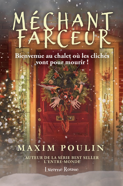 Couverture ebook de Méchant farceur, de Maxim Poulin