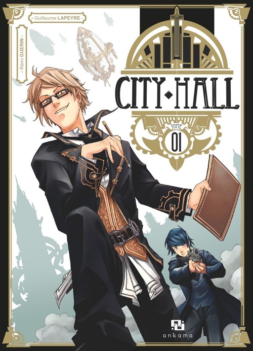 ebook cover of City Hall - Tome 1, by Rémi Guerin, Guillaume Lapeyre