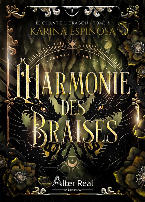 ebook cover of L'harmonie des braises, by Karina Espinosa