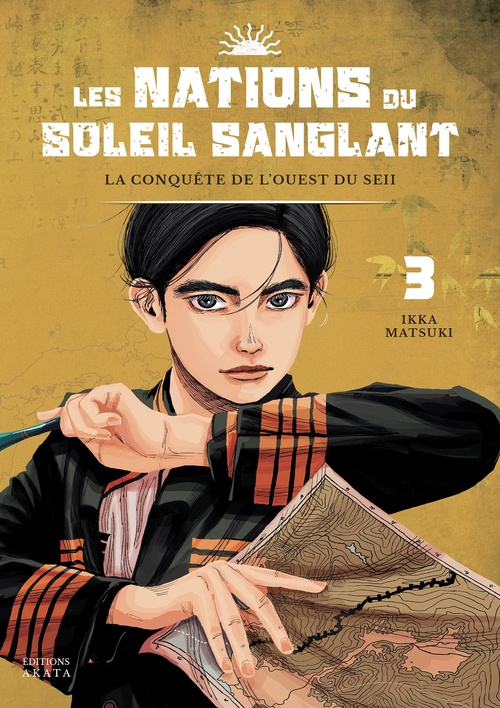 Couverture ebook de Les Nations du Soleil Sanglant - Tome 3, de Ikka Matsuki