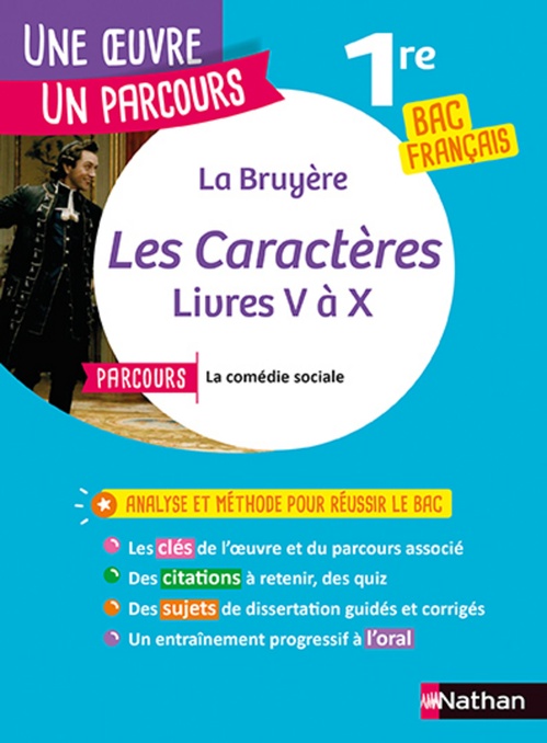 Couverture ebook de Les Caractères - Livre V à X, de Jean de La Bruyère