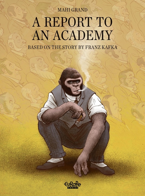 Couverture ebook de A Report to an Academy, de Mahi Grand