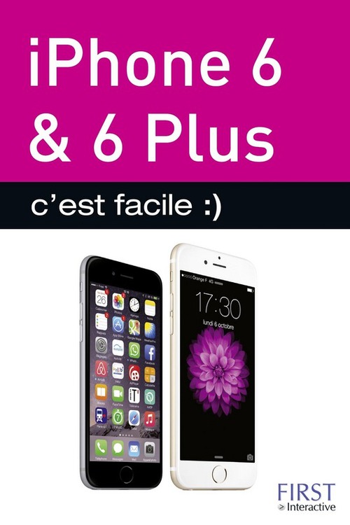 Couverture ebook de Iphone 6, 6 PLUS c'est facile, de Yasmina Lecomte