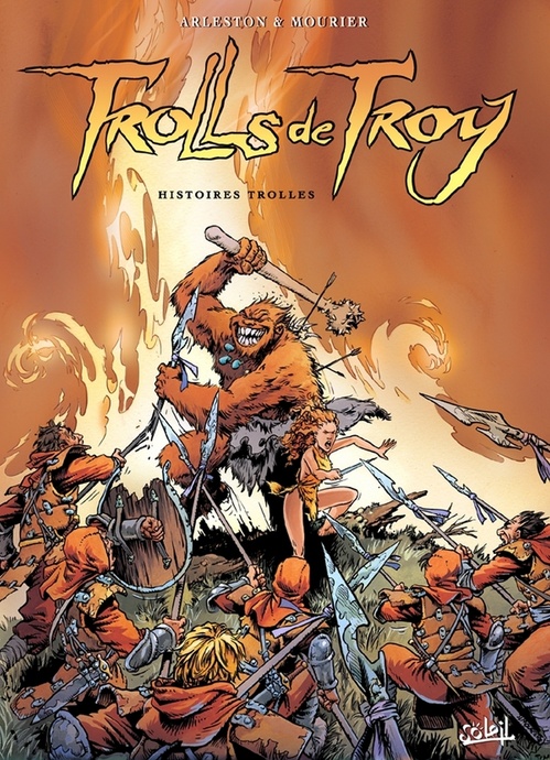 Couverture ebook de Trolls de Troy T01 - Histoires Trolles, de Christophe Arleston