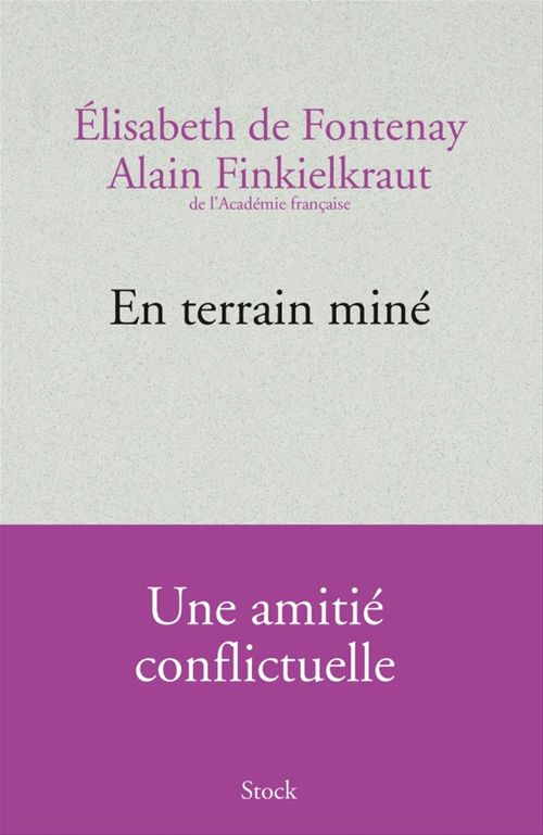 Couverture ebook de En terrain miné, de Alain Finkielkraut, Elisabeth de Fontenay