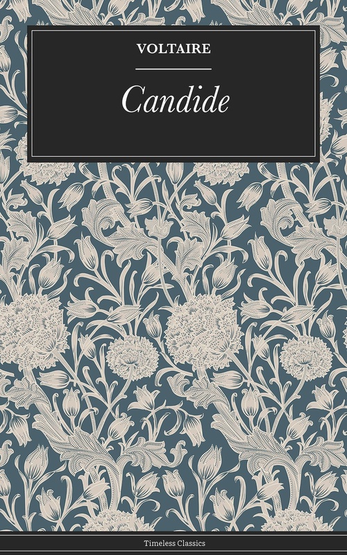 Couverture ebook de Candide, de Voltaire Voltaire