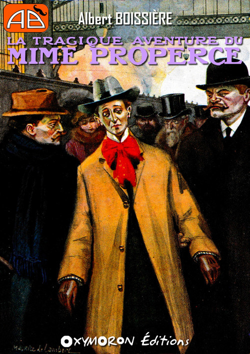 ebook cover of La tragique aventure du mime Properce, by Albert Boissiere
