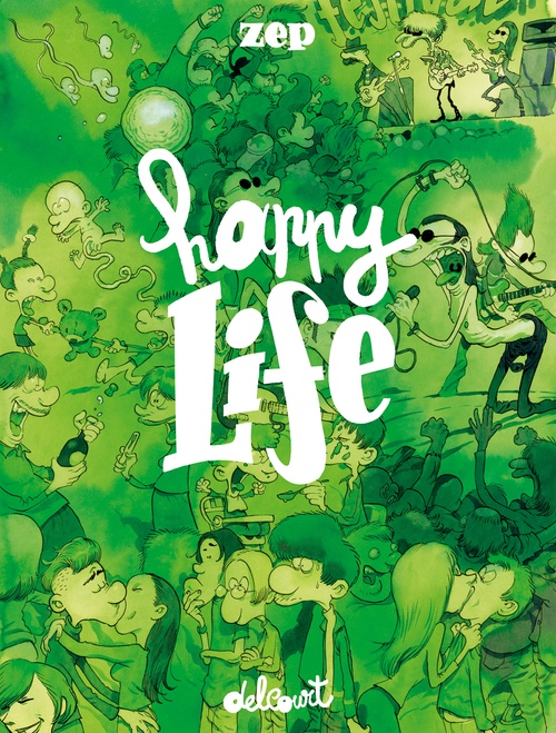 ebook cover of Happy Life, by Zep