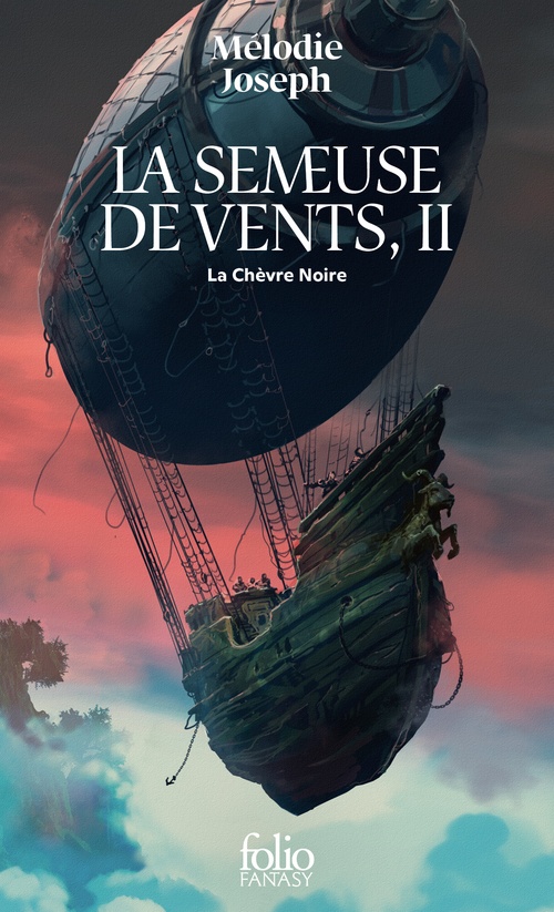 Couverture ebook de La semeuse de vents (Tome 2) - La Chèvre Noire, de Mélodie Joseph
