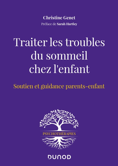Couverture ebook de Traiter les troubles du sommeil chez l'enfant, de Christine Genet
