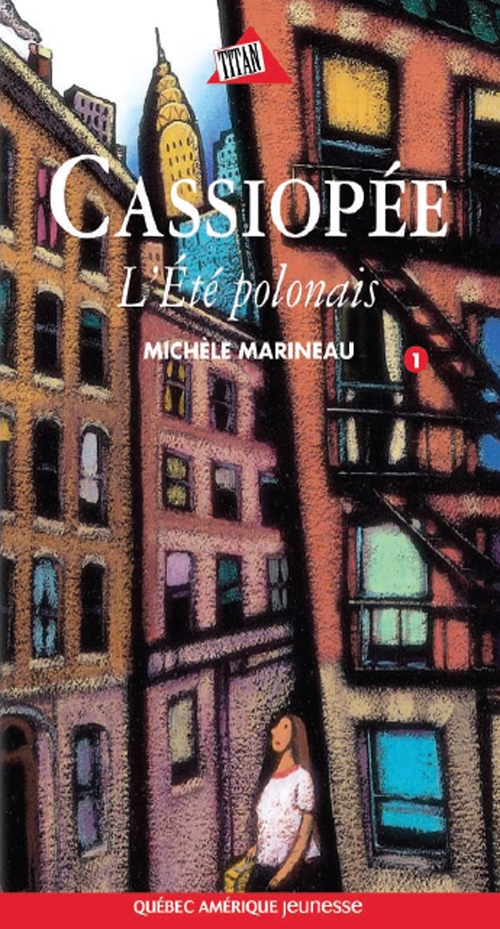 Couverture ebook de Cassiopée 1 - L'Été polonais, de Michèle Marineau