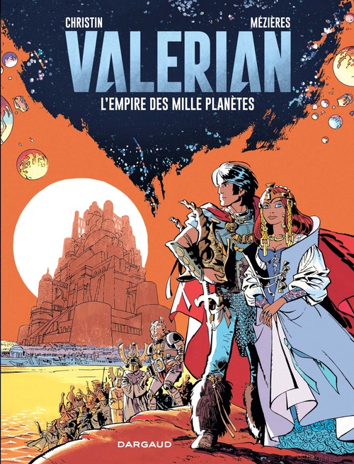 Couverture ebook de Valérian - Tome 2 - L'empire des mille planètes, de Pierre Christin, Jean-claude Mézières
