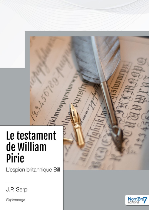 Couverture ebook de Le testament de William Pirie, de J.P. Serpi