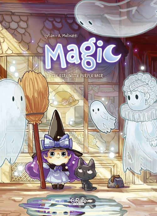 ebook cover of Magic - Volume 1 - The Girl with Purple Hair, by Lylian K.