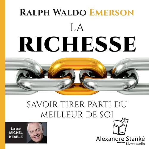 Couverture audiobook de La richesse, de Ralph Waldo Emerson