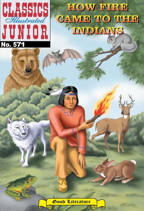 ebook cover of How Fire Came to the Indians, by  Unknown
