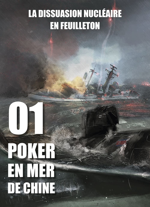 Couverture ebook de Poker en mer de Chine, de Stéphane Bugat