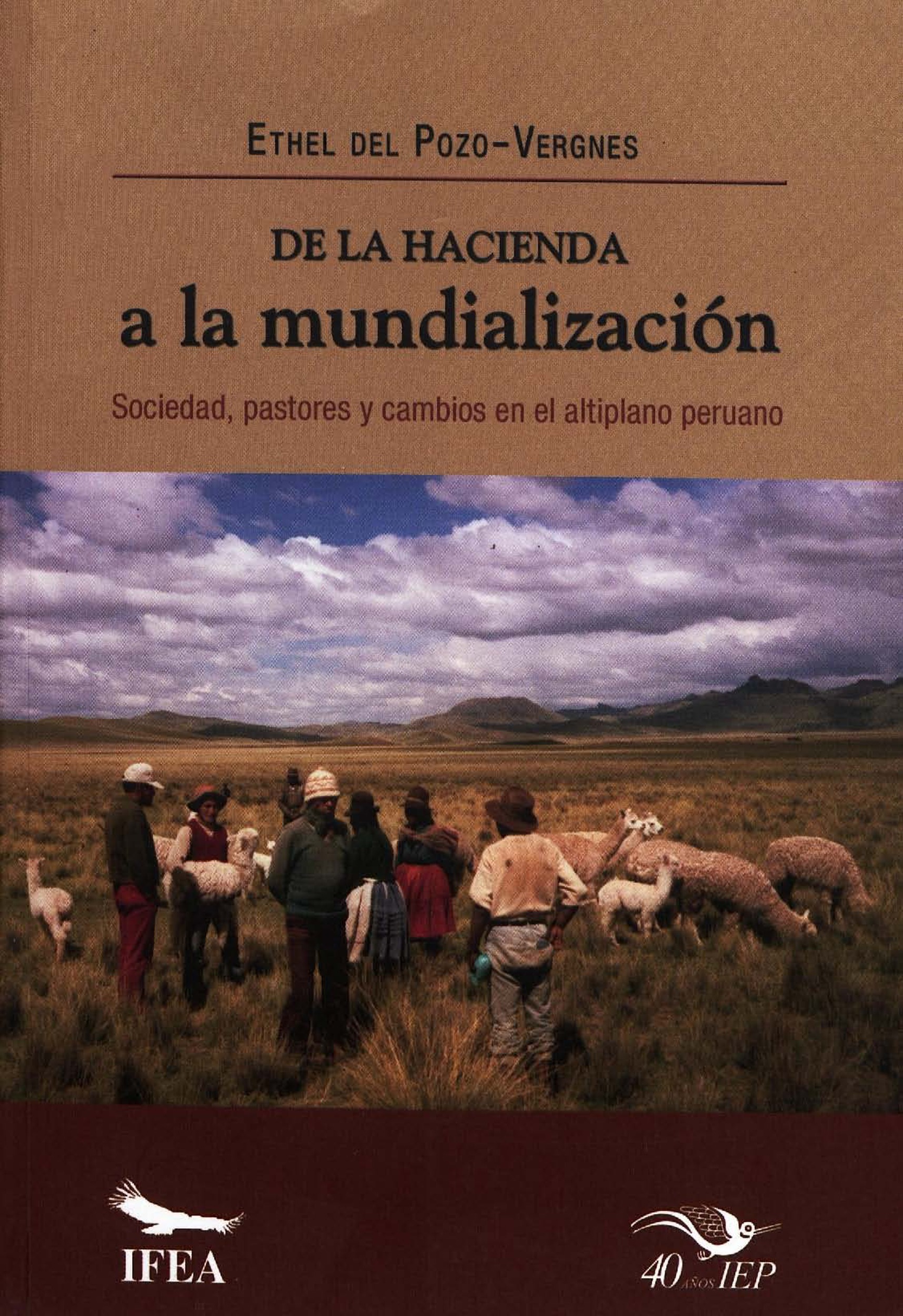 Couverture ebook de De la hacienda a la mundialización, de Ethel Del Pozo-Vergnes