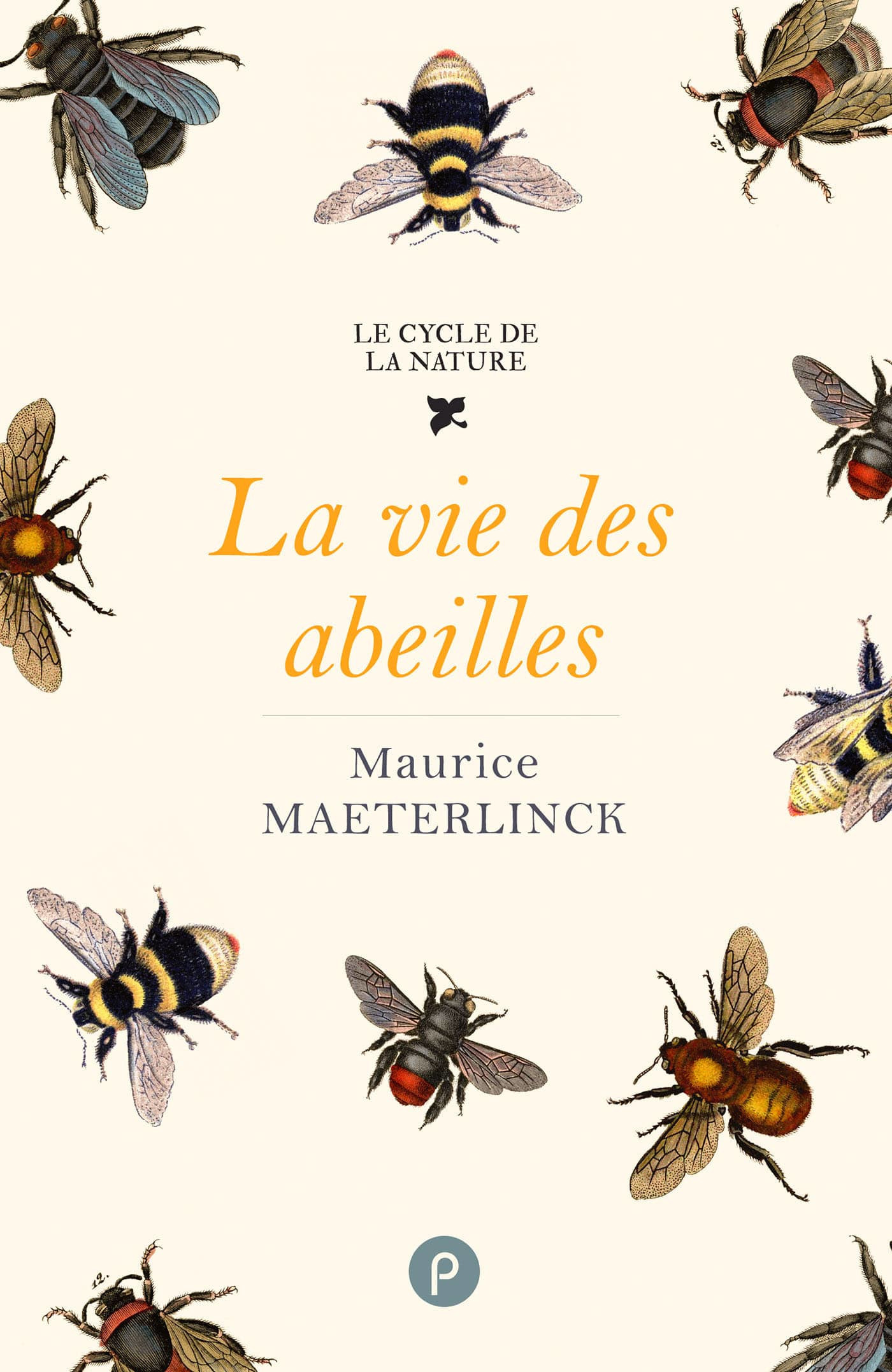 Couverture ebook de La vie des abeilles, de Maurice Maeterlinck