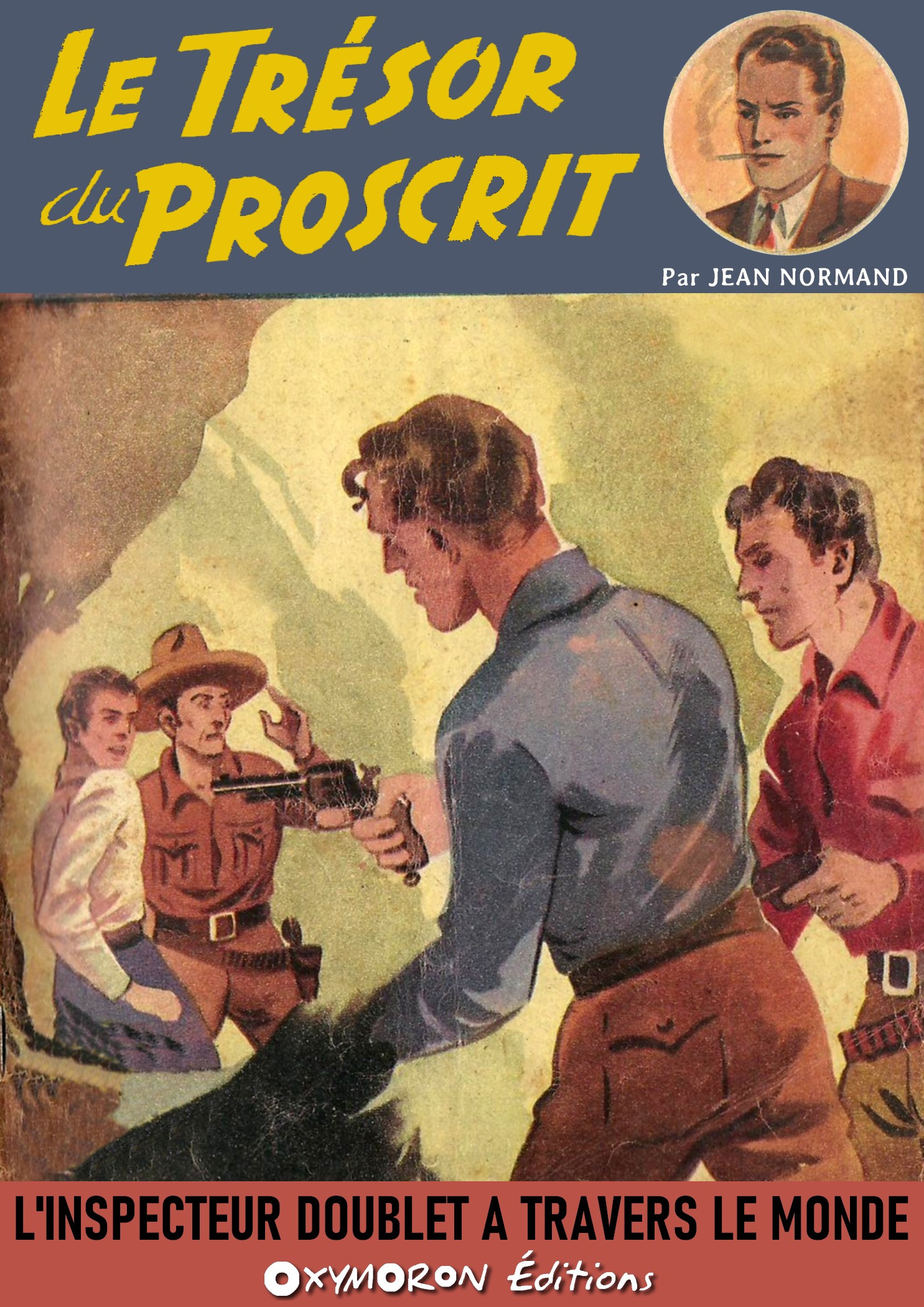 ebook cover of Le trésor du proscrit, by Jean Normand