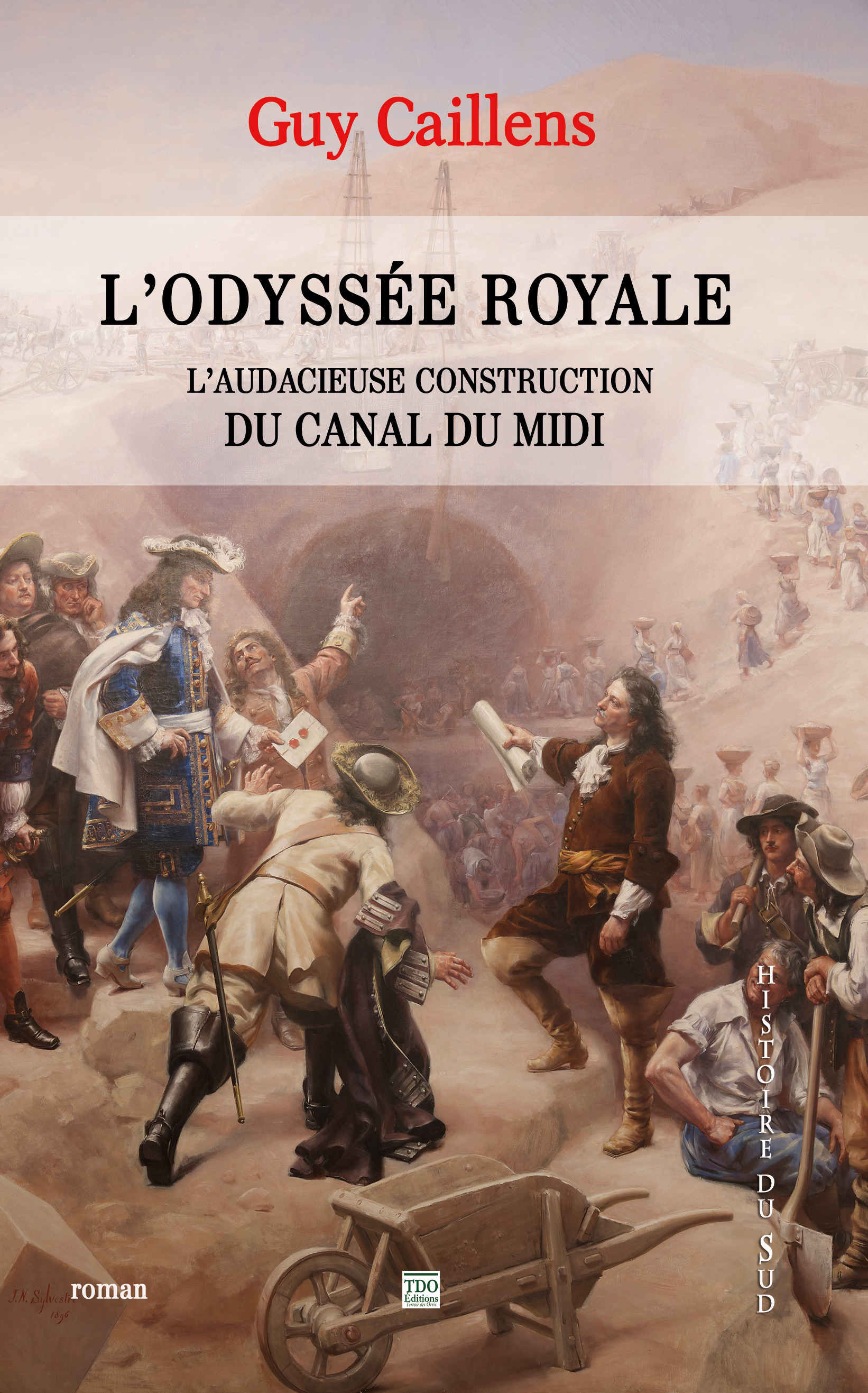 Couverture ebook de L'Odyssée Royale, de Guy Caillens