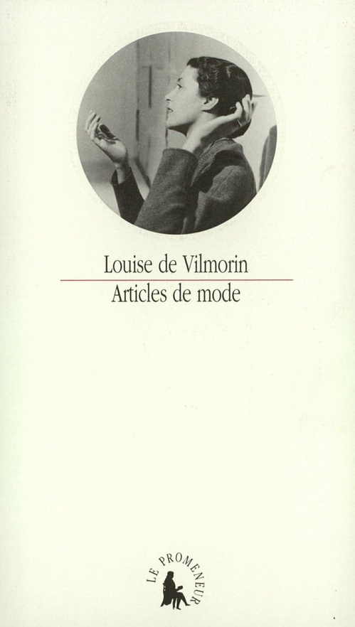ebook cover of Articles de mode, by Christian Lacroix, Louise De Vilmorin