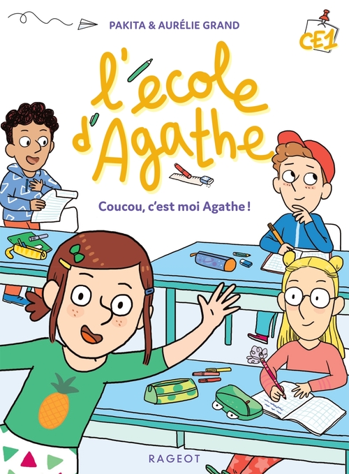 ebook cover of Coucou ! Moi c'est Agathe, by Aurélie Grand, Pakita