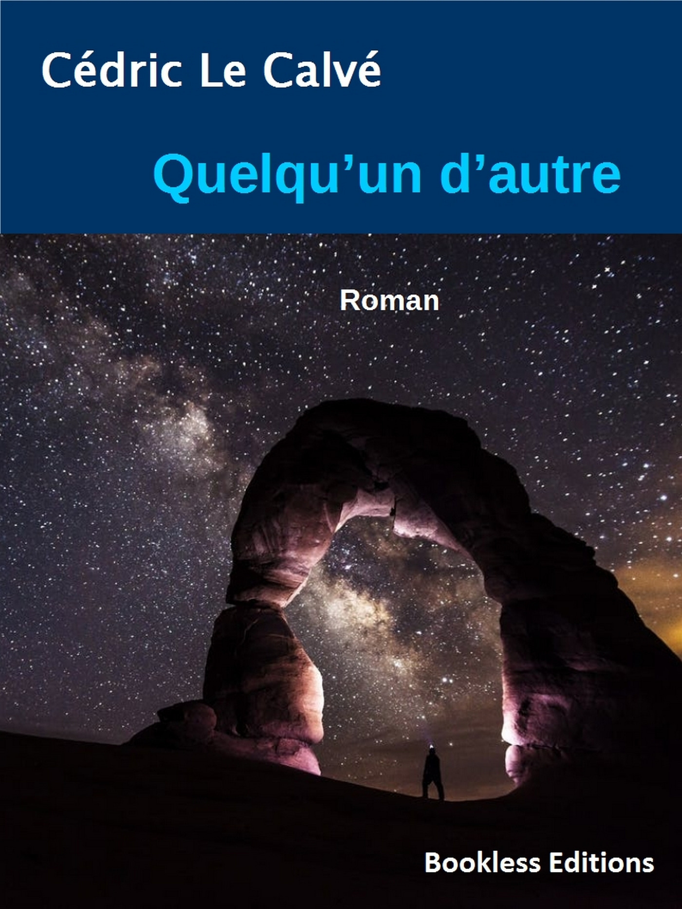 Couverture ebook de Quelqu'un d'autre, de Cedric Le Calve