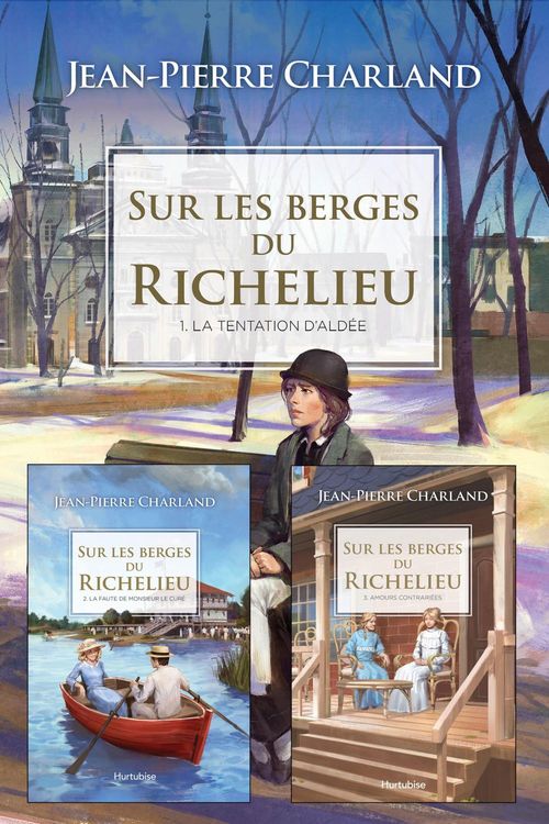 ebook cover of Sur les berges du Richelieu - Coffret, by Jean-Pierre Charland