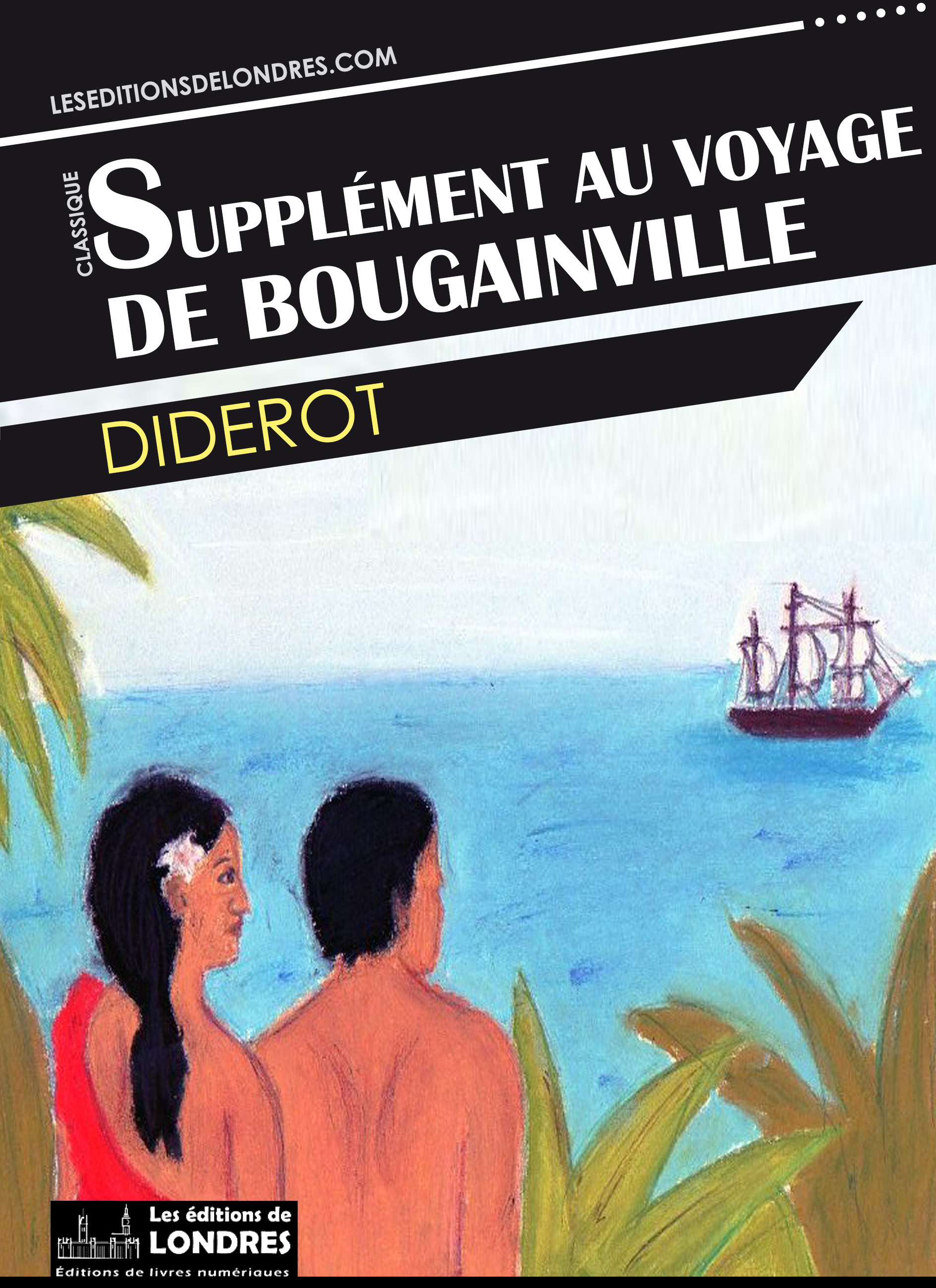 ebook cover of Supplément au voyage de Bougainville, by Denis Diderot