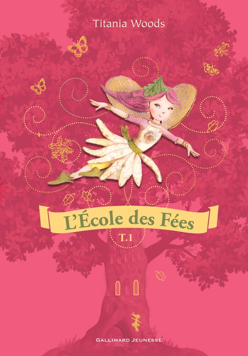 Couverture ebook de L'École des Fées (Tome 1) - Twini apprend à voler / Le festin de minuit, de Titania Woods, Smiljana Coh, Zerline Durandal