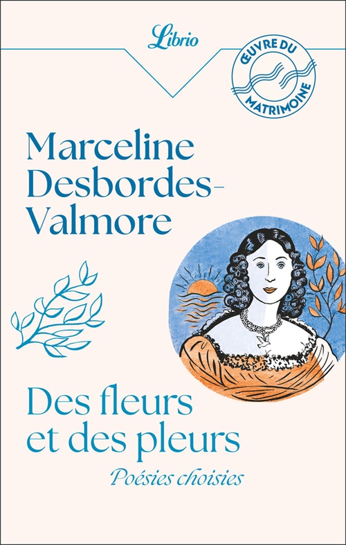 ebook cover of Des fleurs et des pleurs, by Marceline Desbordes-Valmore