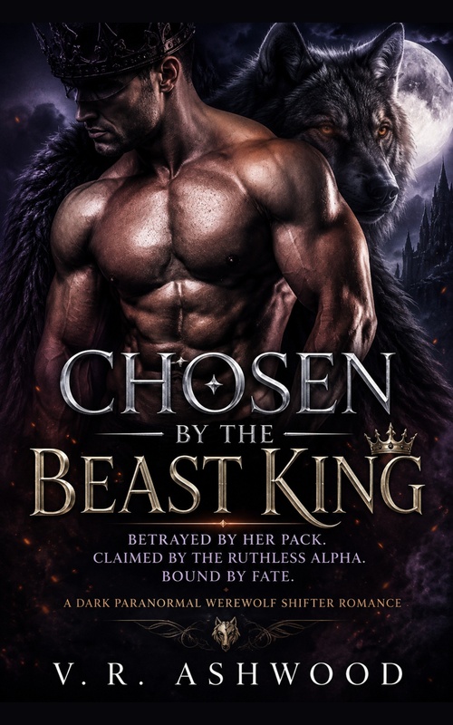 Couverture ebook de Chosen by the Beast King, de V. R. Ashwood