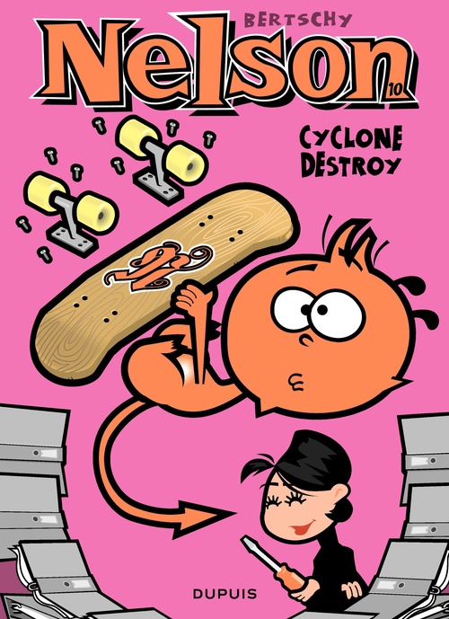 Couverture ebook de Nelson - Tome 10 - Cyclone destroy, de Christophe Bertschy