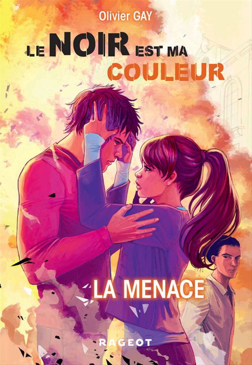 Couverture ebook de Le noir est ma couleur  - La menace, de Olivier Gay
