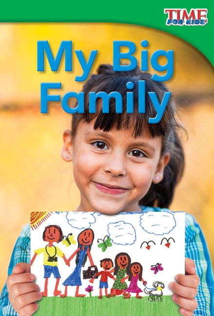 Couverture ebook de My Big Family, de Dona Herweck Rice