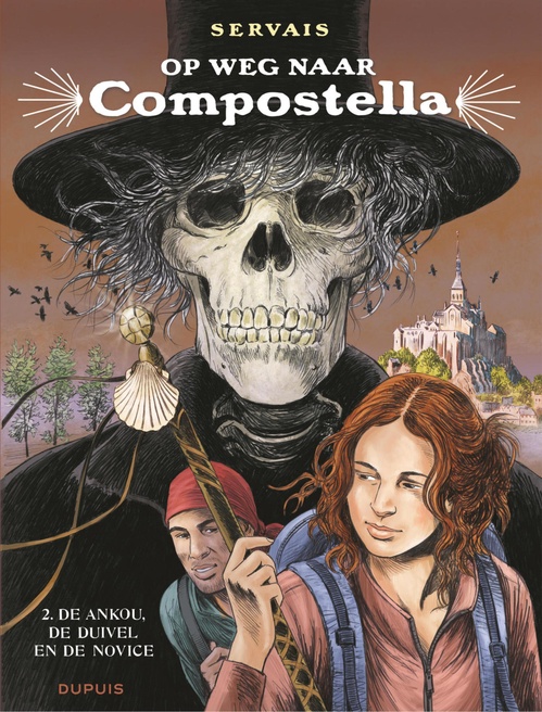 ebook cover of De Ankou, de duivel en de novice, by Servais