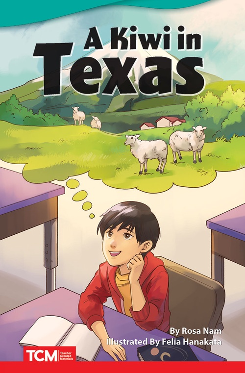 Couverture ebook de A Kiwi in Texas, de Rosa Nam