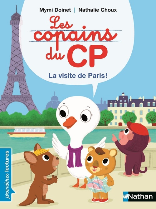 Couverture ebook de Les Copains du CP : Visitons Paris !, de Mymi Doinet