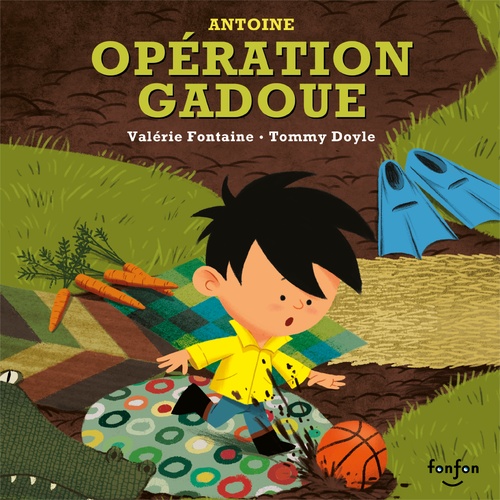 audiobook cover of Opération gadoue, by Valérie Fontaine