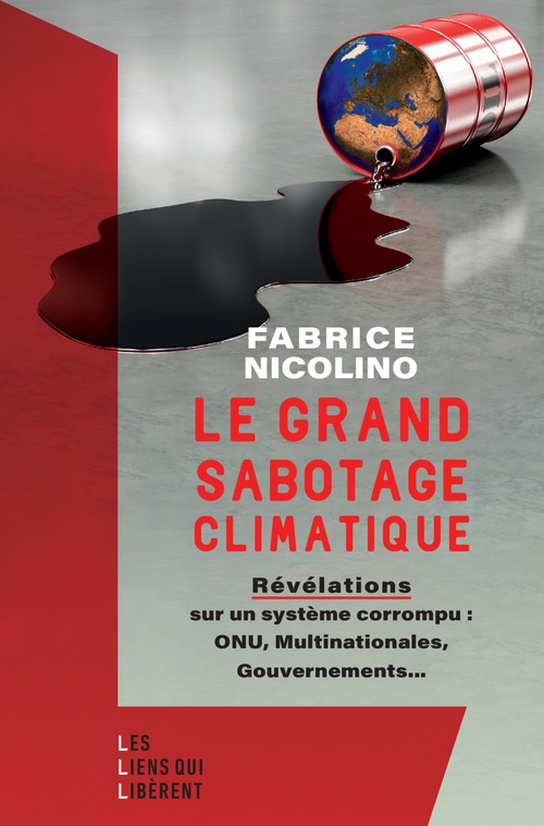 ebook cover of Le grand sabotage climatique, by Fabrice Nicolino
