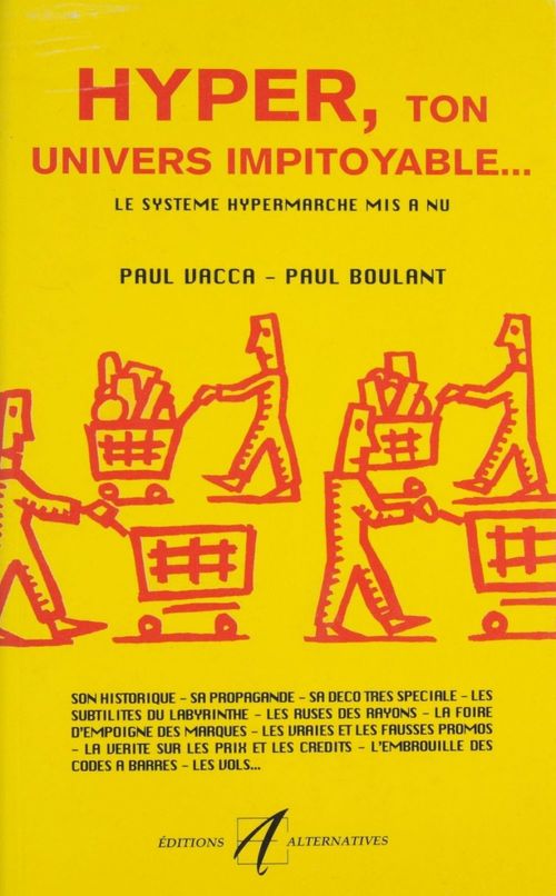 Couverture ebook de Hyper, ton univers impitoyable..., de Paul Vacca